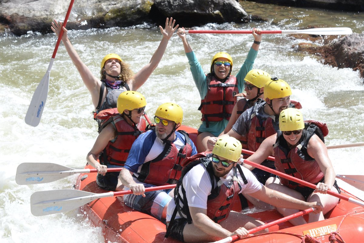 RaftMastersCO's tweet photo. Hallelujah! Rafting Season is almost here 🙏😎 

We are SO stoked for the upcoming season!

#Rafting #RaftMasters #RaftColorado #RaftingSeason #RaftGuide #RoyalGorge https://t.co/sRX8qJ9wbe