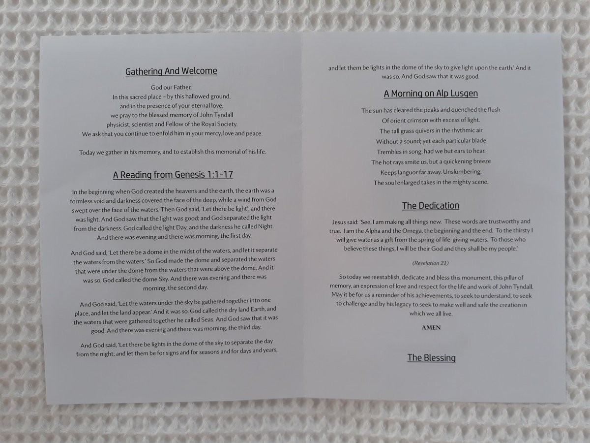 Roland Jackson (@roland_jackson) on Twitter photo Rededication this afternoon of the gravestone of <a href="/ProfTyndall/">John Tyndall</a> and Louisa in Haslemere, complete with reading of his poetry 1/2 Rededication this afternoon of the gravestone of <a href="/ProfTyndall/">John Tyndall</a> and Louisa in Haslemere, complete with reading of his poetry 1/2