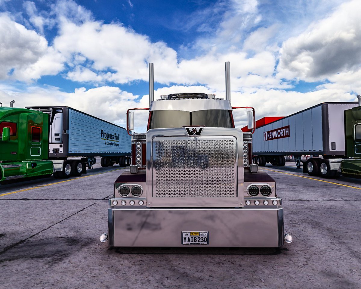SimuVersewi6k's tweet photo. Western Star 4900ex - Cummins ISX Straight Pipe - Realistic Driving - American Truck Simulator
Video link :- https://t.co/rWOQuJ455R
#AmericanTruckSimulator #ATS2 #BestCommunityEver https://t.co/q0G8ev7PNc