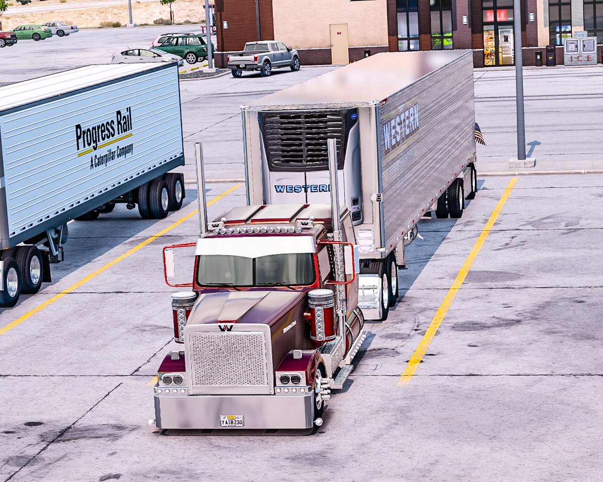 SimuVersewi6k's tweet photo. Western Star 4900ex - Cummins ISX Straight Pipe - Realistic Driving - American Truck Simulator
Video link :- https://t.co/rWOQuJ455R
#AmericanTruckSimulator #ATS2 #BestCommunityEver https://t.co/q0G8ev7PNc