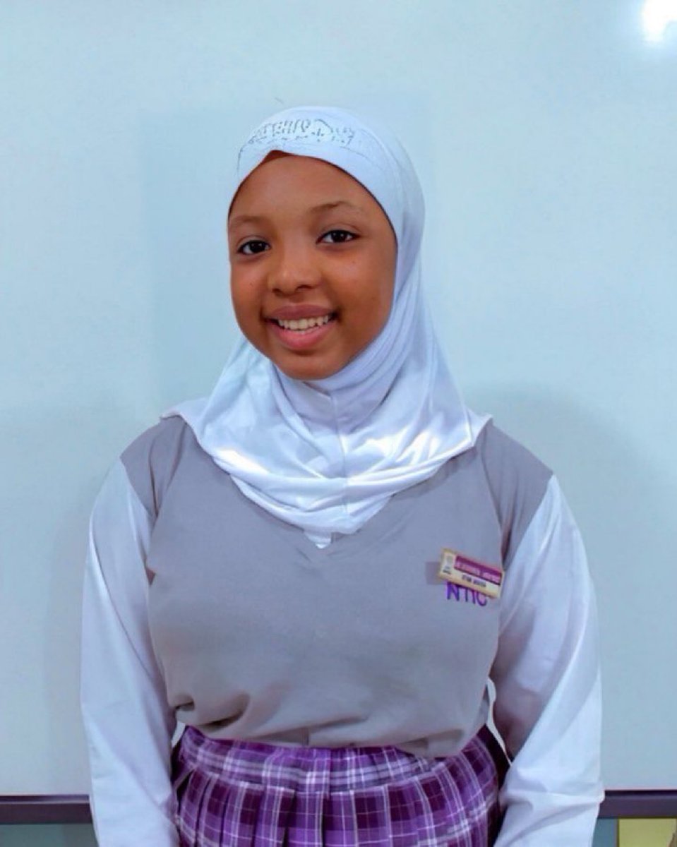 This is FATIMA ADAMU 👏🇳🇬 14-year-old math genius from Nigeria who has won 7 international math competitions since she was just 9 years old! From the American Mathematics Competition to the Komodo Math Festival in Indonesia, Fatima has proven herself 👏🎉