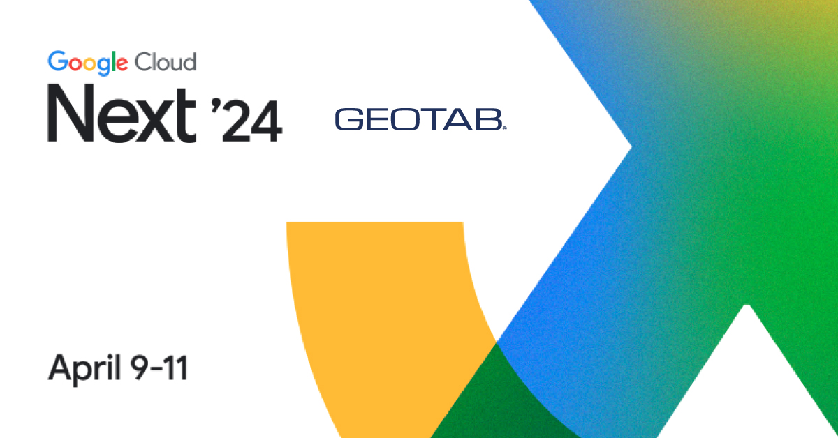 Join us at Google Cloud Next ‘24 from April 9-11 in Las Vegas! Megan Allen will discuss "AI in sustainability", sharing Geotab’s hands-on insights. Also, Junaid Gill will talk about Geotab's BigQuery usage. Details here: ow.ly/vQ7250R3f1F #GoogleCloudNext