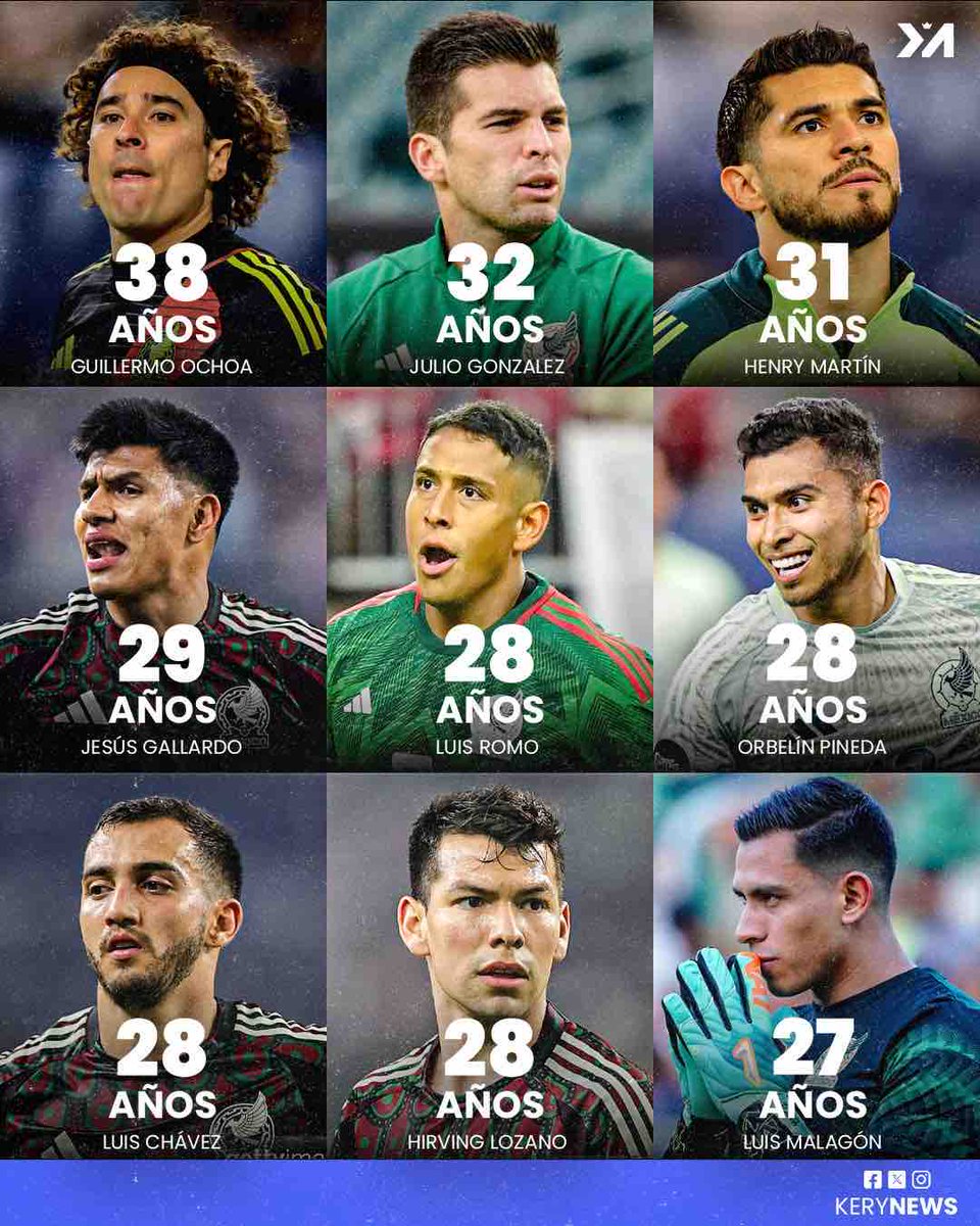 KeryNews's tweet photo. ¿Quiénes deberían salir de la Selección Mexicana? https://t.co/VdvkmYRosN