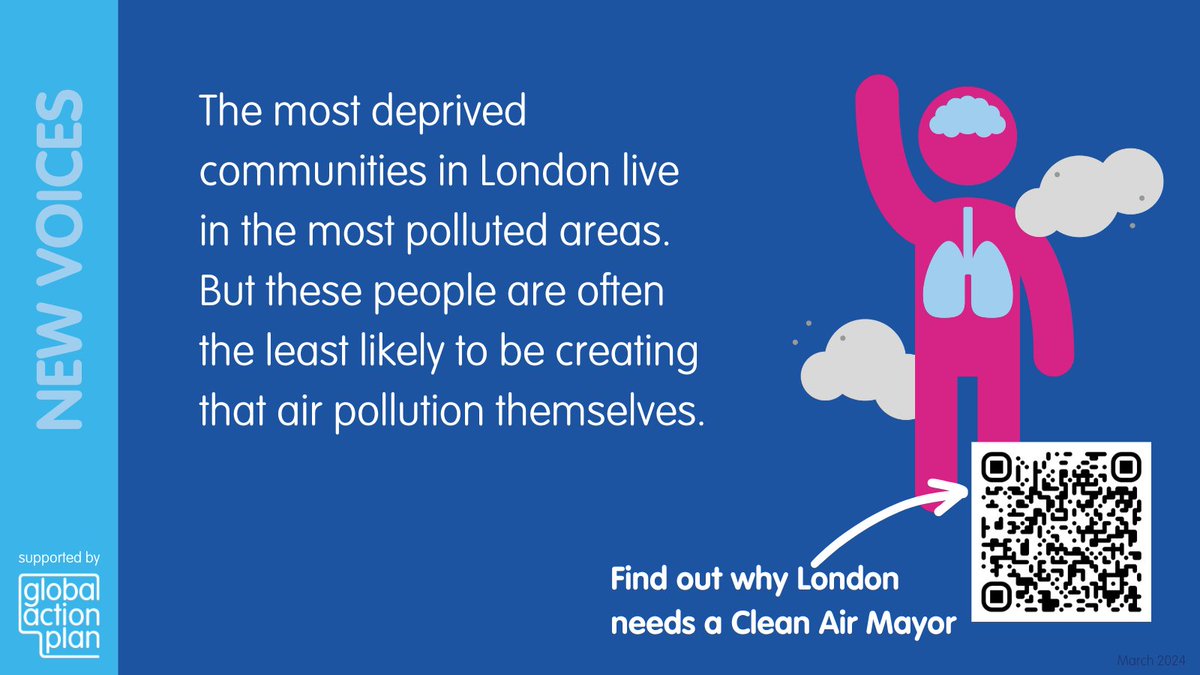 Communities affected by #AirPollution are calling on the next Mayor of London to deliver ambitious clean air policies – from providing sustainable transport to ensuring every Londoner is protected from indoor air pollution in their homes 📣👇#CleanAirMayor globalactionplan.org.uk/clean-air-mayor