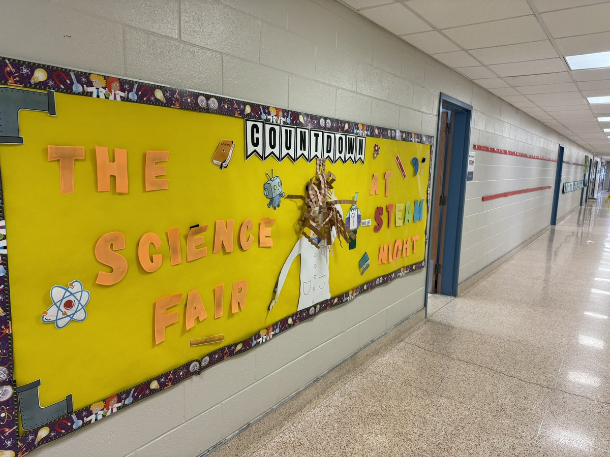 9 more days! Are you coming to the <a href="/HamptonBaysES/">Hampton Bays ES</a> at 5:30 pm for STEAM NIGHT? <a href="/HBES_Schindler/">Emily Schindler</a> # weareHB