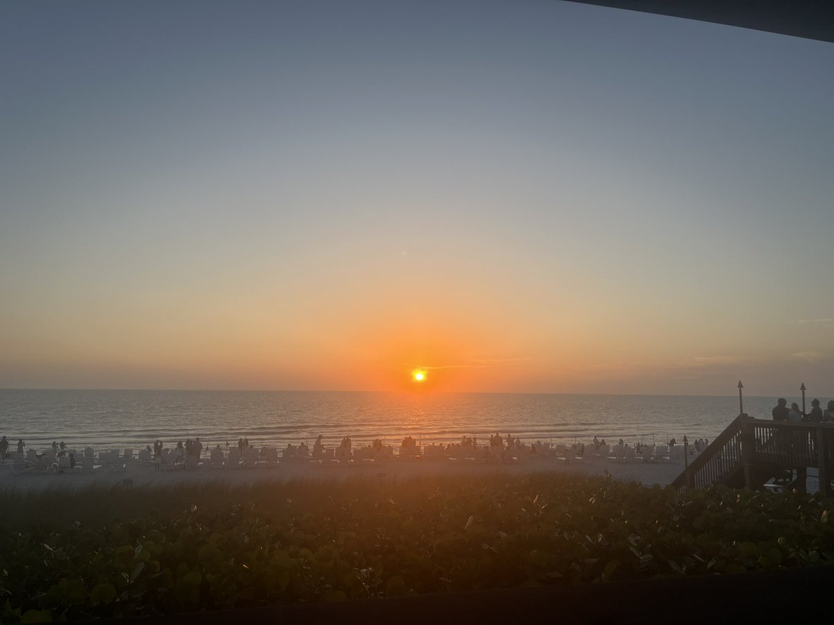 Spring Break well spent and deserved visiting my parents with lots of pool and sunset dinners on the beach