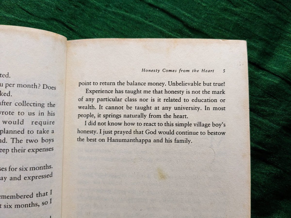 malhar2you's tweet photo. Honesty Comes from the Heart.
#WiseAndOtherwise #SudhaMurthy https://t.co/dRlOAS50dr