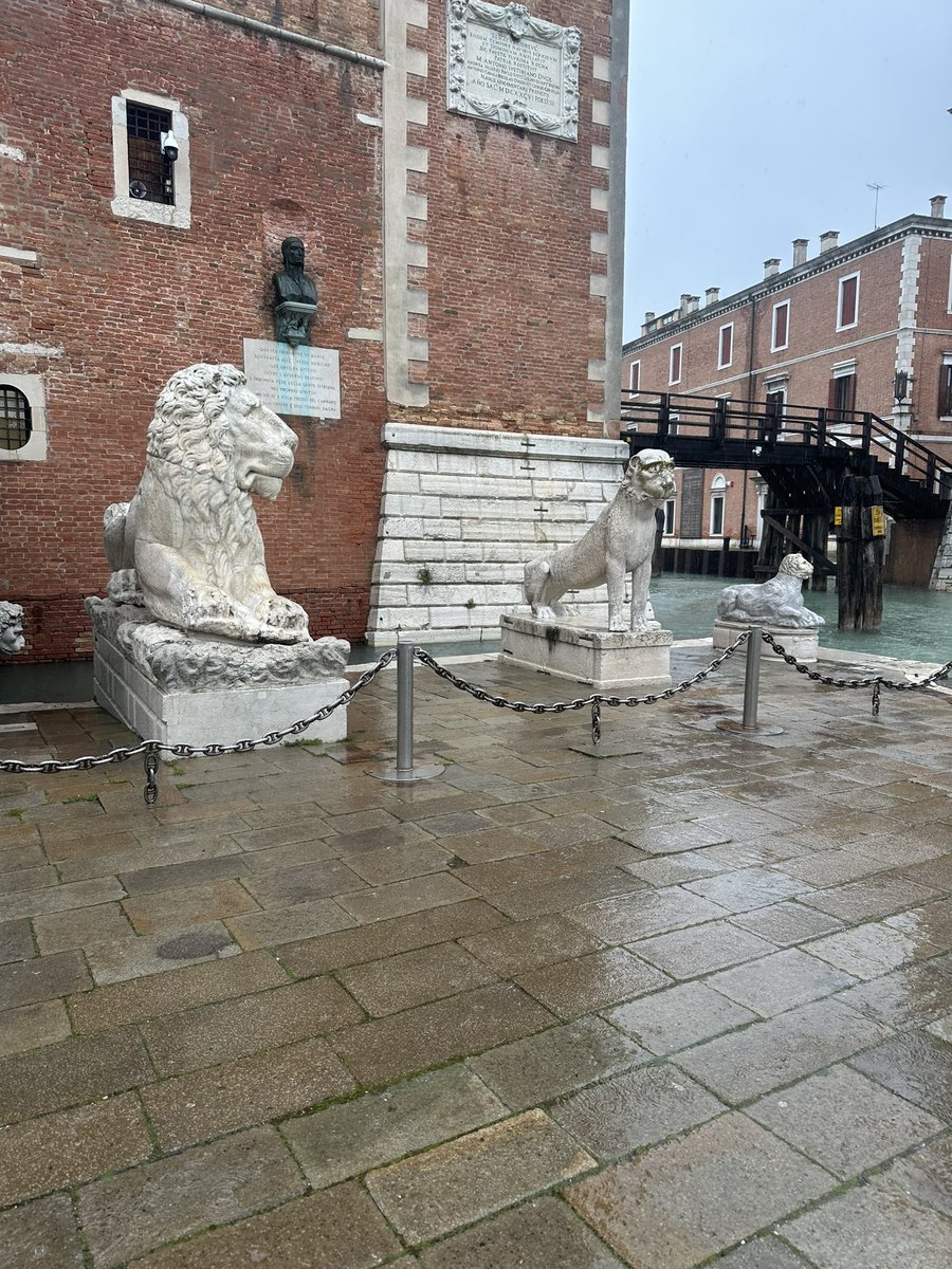 stacemcw's tweet photo. It’s a wet wet Wednesday in Venice today.
#birthdaytrip #pouringdown #soakedthrough #Venice https://t.co/Tz3tA2abeN