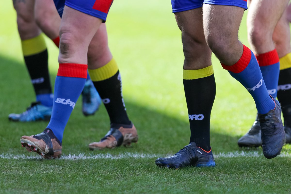 🌎🧦

During Round 2 against Hunslet, the Hornets proudly wore odds socks in support of @WorldDSDay ❤️