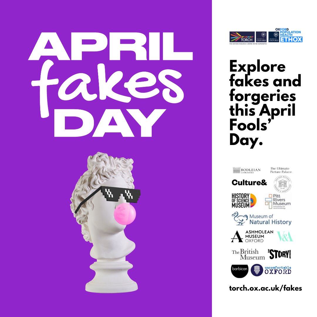 Ivory Fakes and Fact? Find out more with ivory expert @Dr_Coutu in our #Aprilfakesday2024 session. Tuesday 2 April, 2-4pm. Free, drop-in session on the First Floor Balcony.