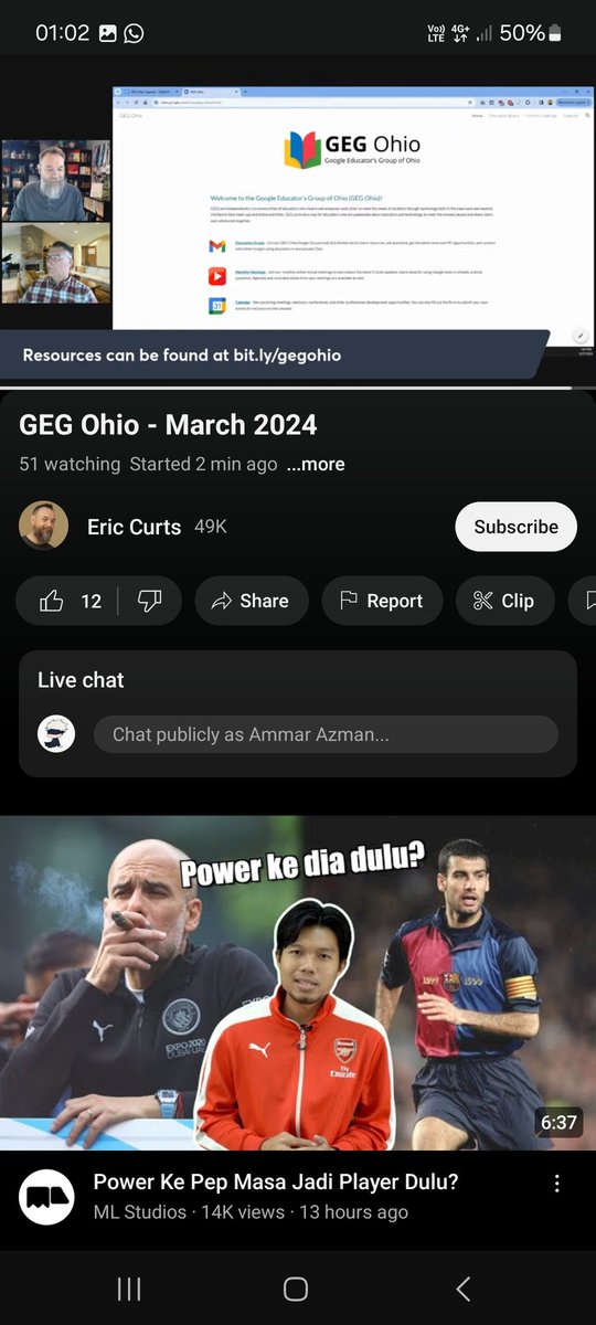 AmmarIpg2004's tweet photo. Such an exciting meeting. Supporting GEG OHIO livestream from Malaysia at 1.00 a.m. 😉😉😉
@mimmasayuti
#IPGKBMKontemporari
#goglobal
#gegpetalingjaya
#muDikc4
#gegohio https://t.co/nsepcn1t3m