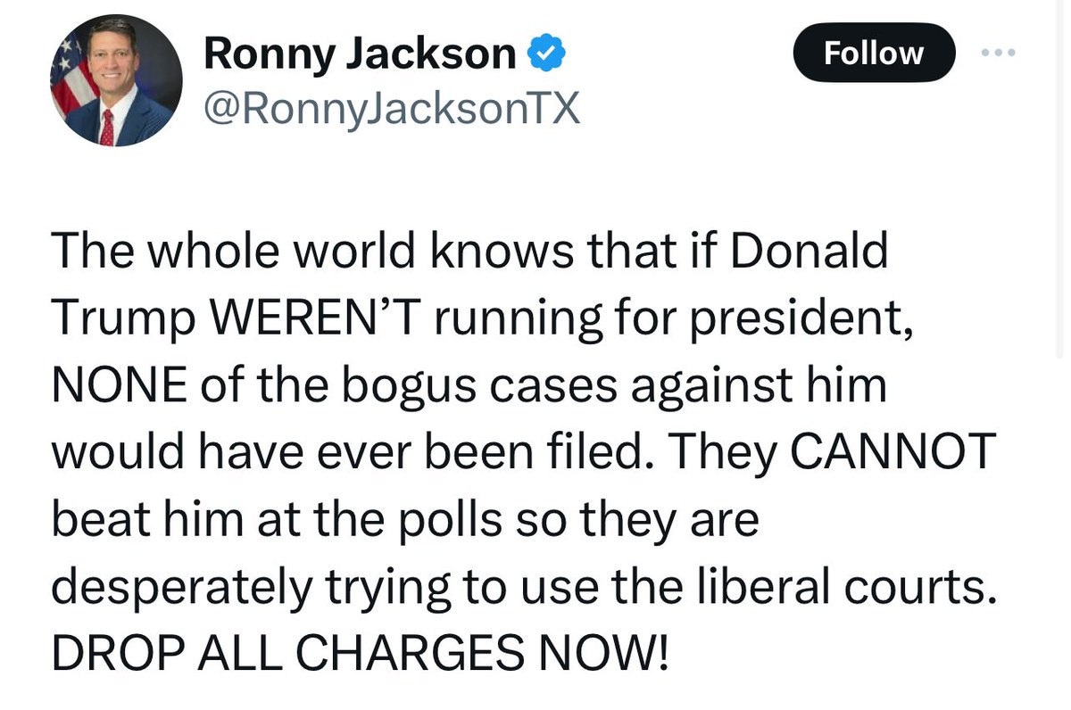 JoJoFromJerz's tweet photo. FACT: Cy Vance began issuing subpoenas in the hush money payment case in August of 2019.

FACT: Fani Willis launched her investigation into Trump in 2021.

FACT: The United States House Select Committee on the January 6 Attack opened their investigation in July of 2021.

FACT: Letitia James opened her NYC business fraud investigation into Trump in 2019.

FACT: The National Archives first asked Donald Trump to return the classified documents he took in May of 2021.

He only returned some, not all. So, in March of 2022, the FBI opened an investigation. That August, they searched Mar-a-Lago.

Donald Trump announced his candidacy on November, 15, 2022.

FACT: all of these investigations into Trump were undertaken BEFORE he ever announced he was running again.

FACT: He’s not being indicted in the middle of his campaign, he’s campaigning in the middle of his indictments.

Hey Candyman, the whole world knows that you should STOP DOING DRUGS NOW!