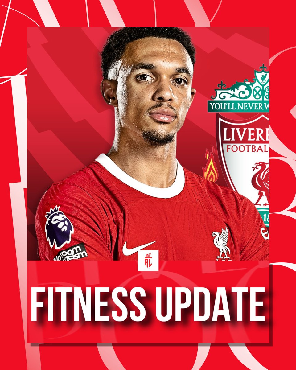 AnythingLFC_'s tweet photo. 🚨 A comeback date around the visit to Manchester United on April 7 is realistic for Trent Alexander Arnold.

✍️ @_pauljoyce https://t.co/baqGGOR6Xy