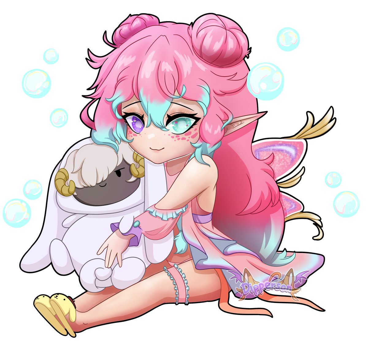 DippersonArt's tweet photo. Our little fairy @blaspyVT ♥

#VGen #VGenComm #Commission #Vtuber #VtuberUprisings #blaleria https://t.co/CI2IsGY8c1