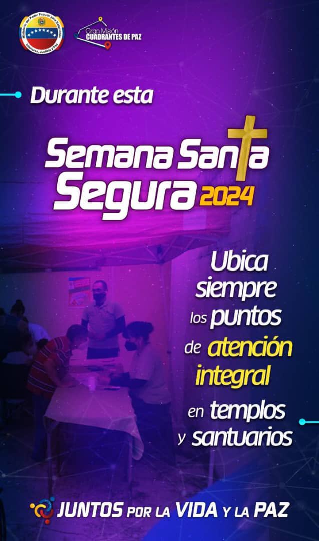 DouglasRicoVzla's tweet photo. La visita a los templos, es tradición nuestra, Sin embargo, ante cualquier eventualidad, ubica los puntos de atención de los órganos de seguridad.
#SemanaDePaz
#LealesPorLaPaz https://t.co/KM72ZBb8Vq