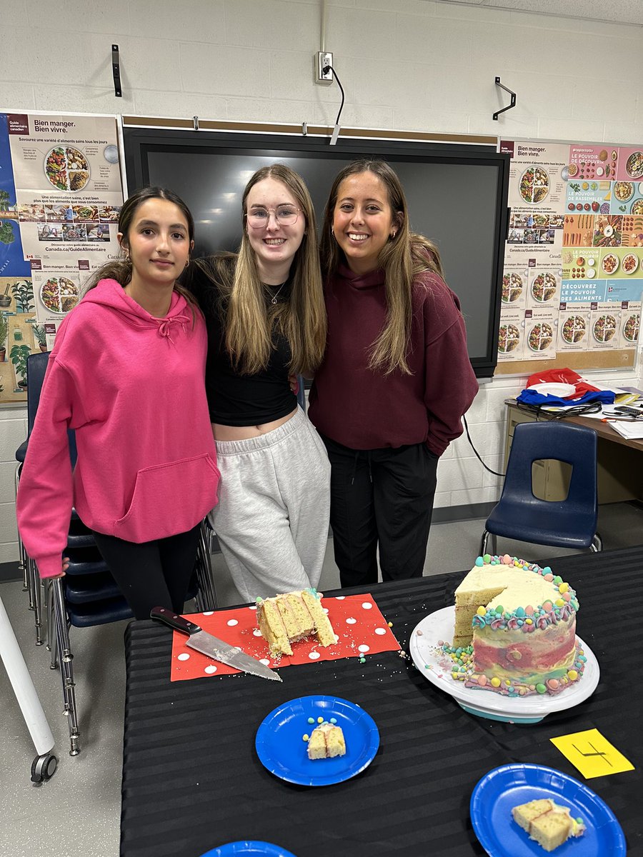 dans le cadre du cours d’hôtellerie, les élèves ont participé à un concours de création de gâteaux extraordinaires.