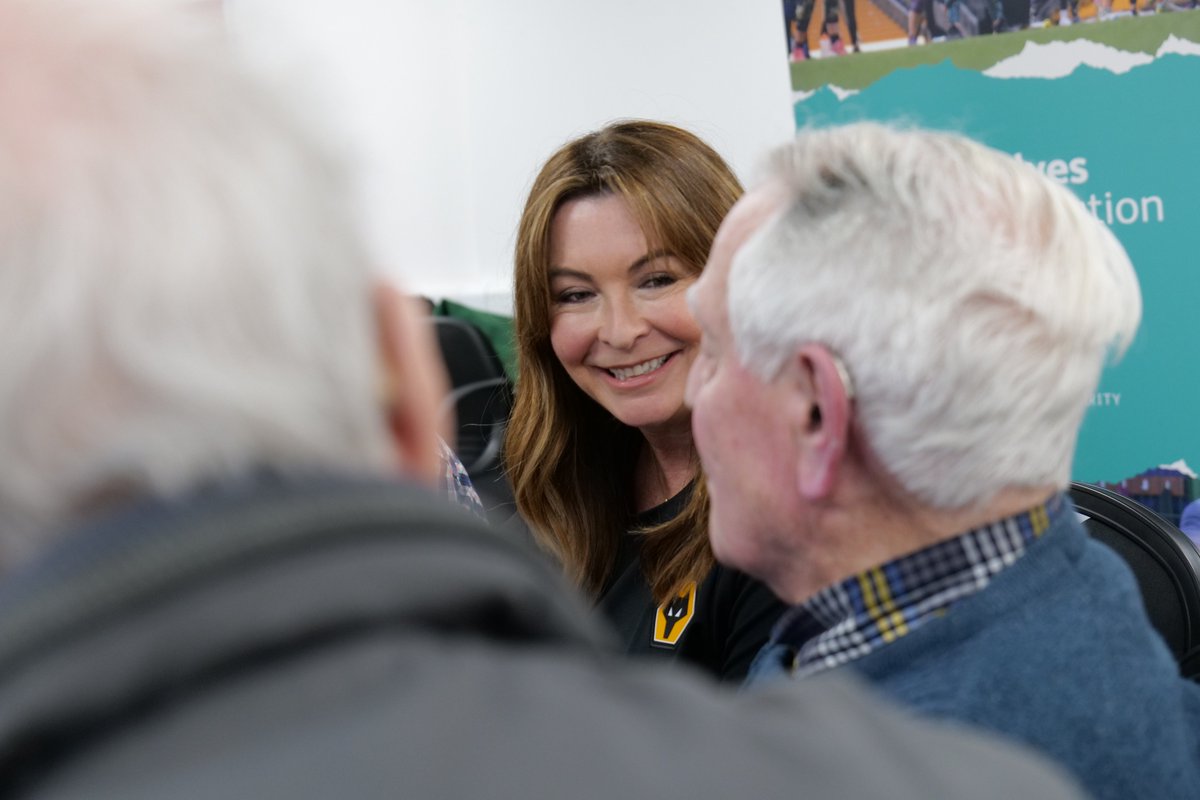 “I want to be able to give back to Wolverhampton and to help wherever I can.' 💛 🤝 @suziperry