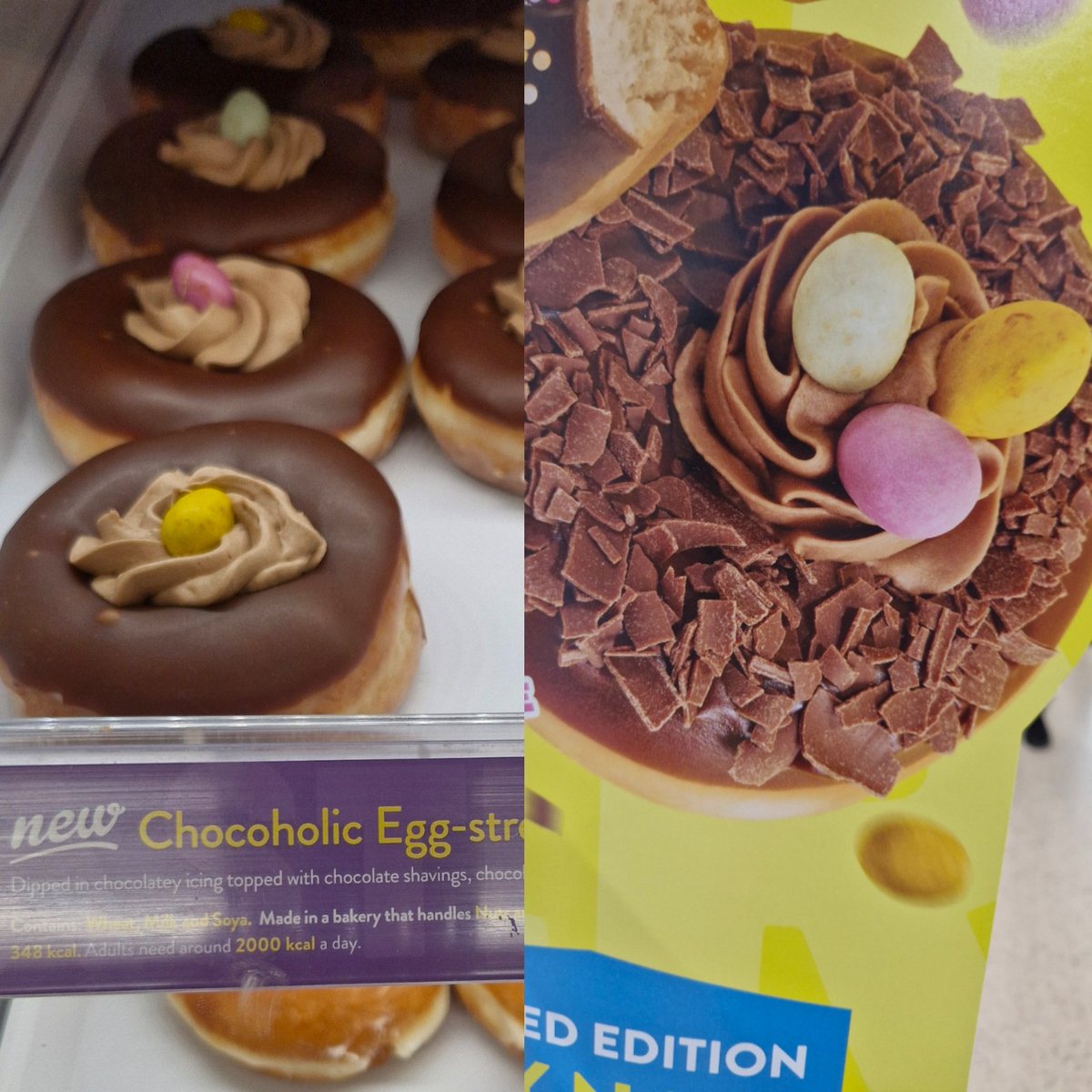 LoganHawks's tweet photo. Not quite the same is it.
What happened!
Actual vs Advert.
#KrispyKreme #fail
#tesco https://t.co/2p5ftVrZAZ