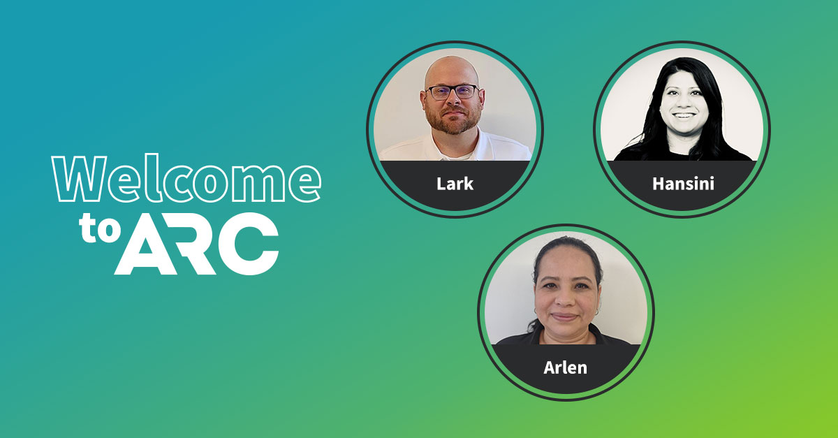 Meet our new team members, bringing valuable experience to ARC. #welcome - Lark Mullins, DevOps - Hansini Sharma, Managing Director, Industry Standards & Best Practices - Arlen Sobalvarro, Customer Relations Associate I (CRA I) Join us! Open positions: bit.ly/3T9Q8WM