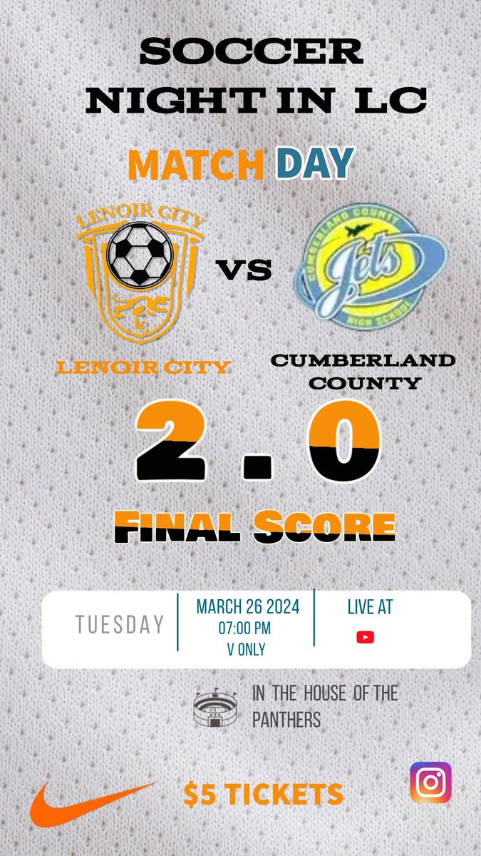 <a href="/LchsBoys/">LCHS Boys Soccer</a> leaves a victory 2-0 vs CCHS!! <a href="/LenoirCitySch/">LenoirCitySch</a> <a href="/NewsHeraldSport/">News-Herald Sports</a>