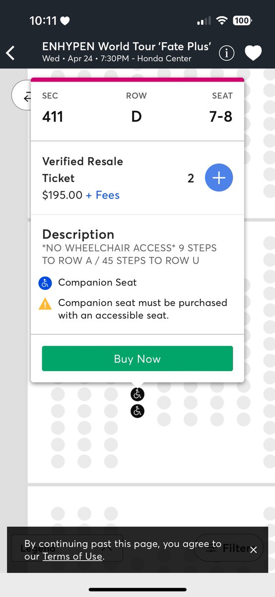 kkarihoon's tweet photo. WTS 2 ENHYPEN FATE+ TICKETS IN ANAHEIM!
Section 411, Row D, Seats 7-8
Face Value : $195 each ($390 for both)!!
U can buy off ticketmaster or dm if interested!
#enhypenfateinla #enhypenwts #enhypenfatetour https://t.co/VcRsQ3Xmna