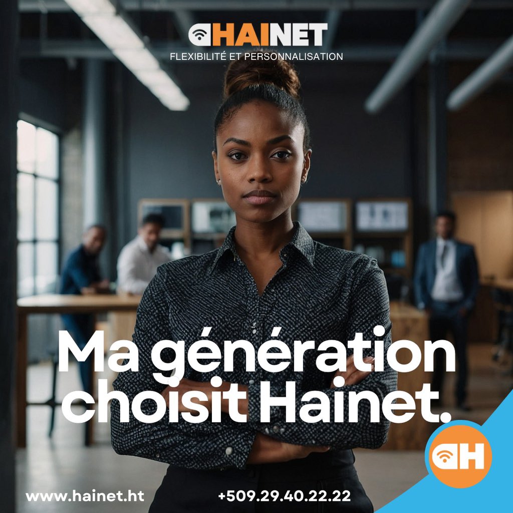 Personnalisez votre connexion, libérez votre potentiel. Ma génération choisit Hainet pour sa flexibilité unique.”