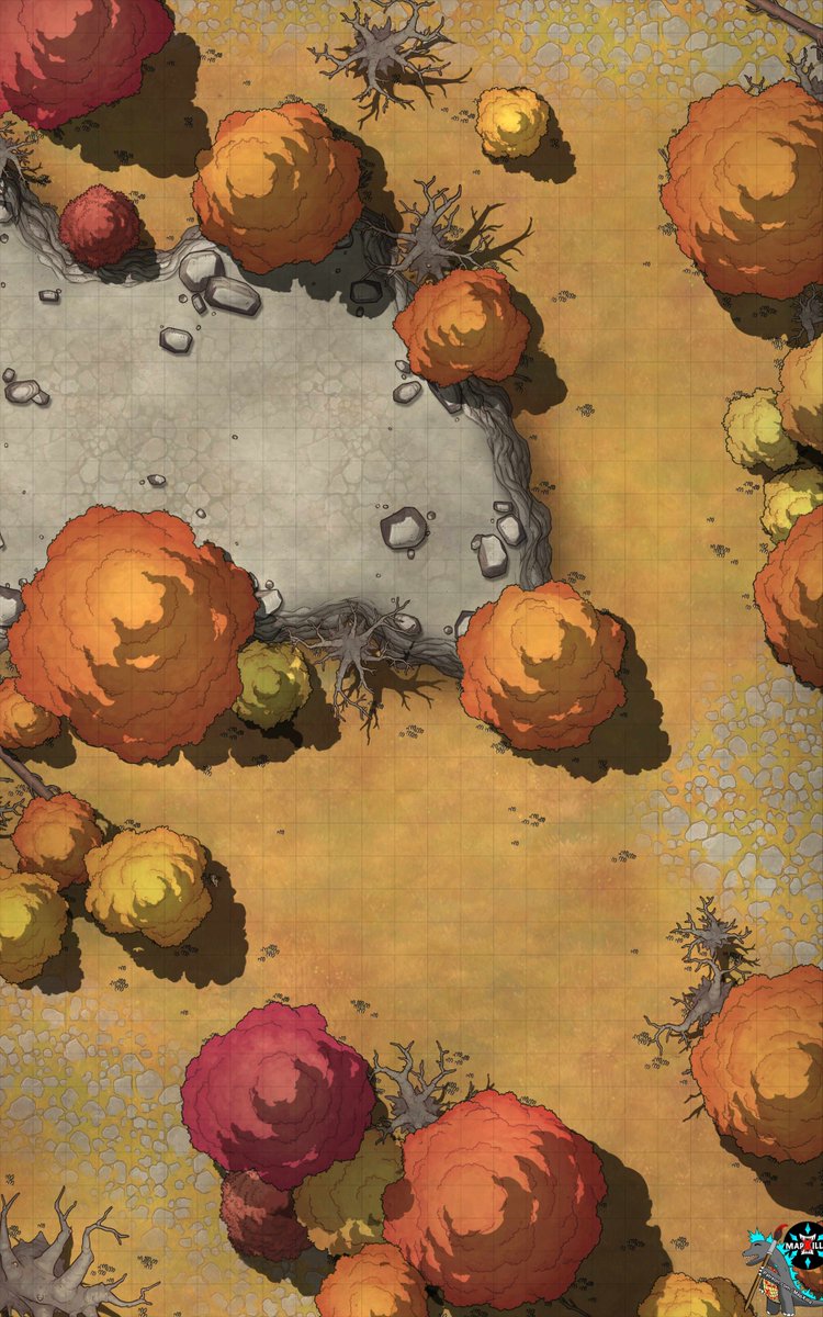 Autumn Outcrop [25 x 40]

#dnd5e #dndmaps #dnd #battlemaps #5e #digitalart #dndhomebrew #dndmemes #dungeonsanddragons  #fantasyart #fantasy #fantasymap #cartography #tabletop  #ttrpg #rpg #map #dungeon #pf2e #pathfinder #rpg #ttrpg #roll20 #mapmaking #art #digital #dnd5e #game