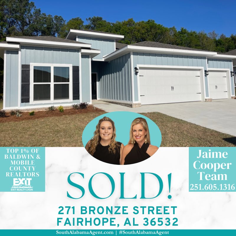 JaimeLyonCooper's tweet photo. If you are looking to buy a home on the Eastern Shore, the Jaime Cooper Team would be honored to assist you 251.605.1316!📲

 #Realtor #SouthAlabamaAgent #BaldwinCounty #ListWithJaime #BuyWithJaime #BaldwinRealtors  #fairhope #fairhopealabama #sold  
Listing Courtesy: Lennar https://t.co/jUhafTWAKw