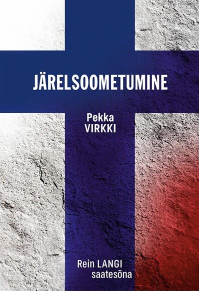 Virkki5's tweet photo. 1/ Today, my book on #PostFinlandization is presented in #Estonia n with an afterword by former Foreign &amp; Justice Minister of 🇪🇪, Rein Lang.

He proposed 🇫🇮-🇪🇪 research cooperation in the field of #intelligence #history, especially on contacts between @Suojelupoliisi &amp; the #KGB. https://t.co/Mpbyo5pYS8