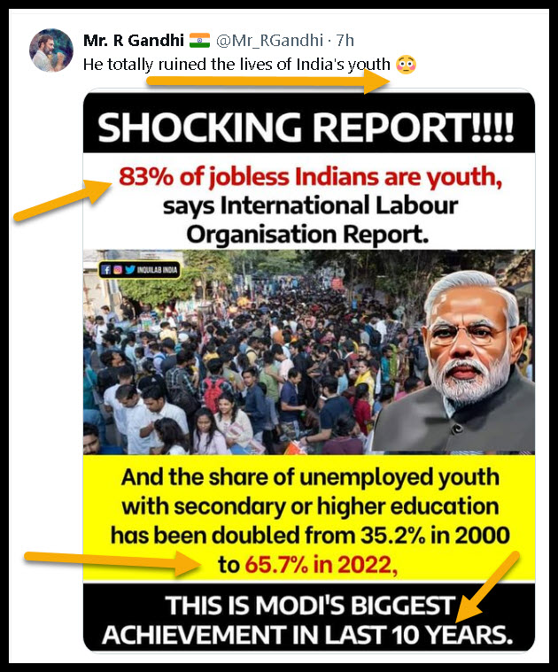 mr_india2024's tweet photo. #ElectionQuotes - No.1

Quote for the day 27th March 2024.

Do you want Modi Back or send him back to GujaRat?