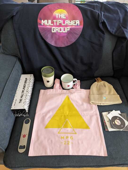 jorgearmandorg's tweet image. After a great weekend attending the @Official_GDC  with @multiplayerdev I received this amazing Welcome Kit!!! It&apos;s been almost two months since I joined this great team and it feels like I&apos;ve been working here for a long time, a very happy long time... Thanks #WeAreMultiplayer