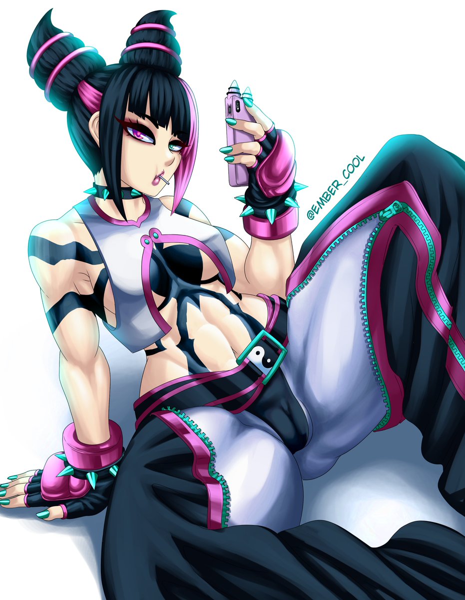 Ember_Cool2's tweet photo. Juri Fanart! 🩷🖤 Street Fighter
*You can see the uncensored work on my main account in my bio. https://t.co/lfNx3PeWmn