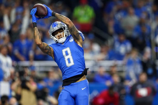 Former Lions WR Josh Reynolds is signing a two-year deal worth up to $14 million with the Denver Broncos, per source.