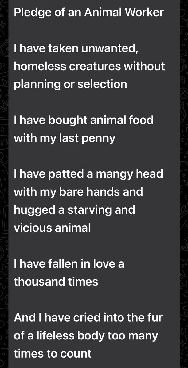 tarana2510's tweet photo. @ShobhaMookerje1 @yogitabhayana @save_albert @iABehl @JagoBharathJago @BhavreenMK @parrysingh @AparnaKarthi @namitabhandare @_AnimalAdvocate @RobRobbEdwards @divyadutta25 @BoishaliSinha @KotwalMeena @dodo @News_Today_Live @Subytweets @MNCDFbombay @Sujmooknayak @EditorRajan @anshunandanpra4 @Animals1st @IndiaTodayFLASH @ItsMadhuriJain @PeterEgan6 @iampuratchi @Puneetvizh @sanjai58 @DiscourseDancer @Anna_Raturi @annbellipanni @AnnaVanZee @AmritaNarlikar I aM
Proud to Be
An Animal Friend
#AnimalsarePeopleToo

CC @LavanyaBallal @vonbrauckmann @UshaNirmala @TweetAbhishekA @TheSamirAbbas @VLADDO @jyoozel @PandeyKamna @MafiaSmom @yadsul @Jeeveshu @losthopelessly @JohnRayhan @greatganesh @SureshJohn_ @Ideator_Atom @VGLICIOUS_ https://t.co/SkZqzcLtyh