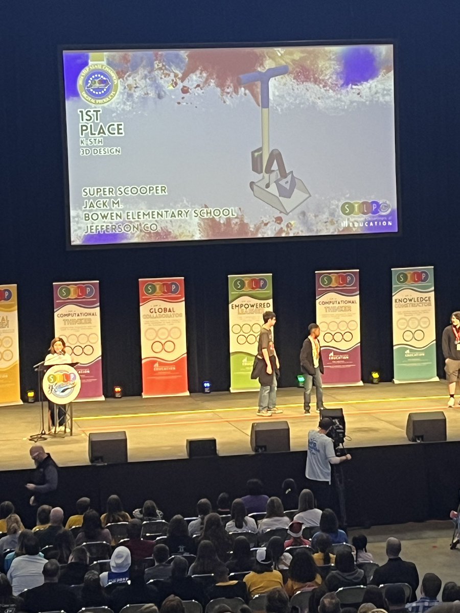 The <a href="/BowenBees/">Bowen Elementary</a> swept the 3D Design category <a href="/STLPKentucky/">STLP Kentucky</a> State! Congrats Jack and Grant!