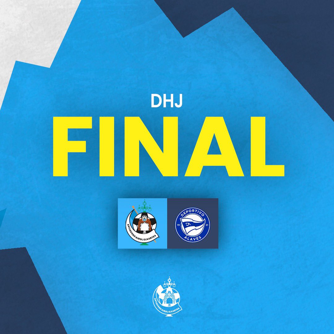 Antiguoko's tweet photo. ⏱️ 95' | Final! +3️⃣!! 

2️⃣ @Antiguoko 
1️⃣ @Alaves 

#AntiguokoAlaves 
#DivisiónHonor 🩵 https://t.co/MXr5R2BOoL
