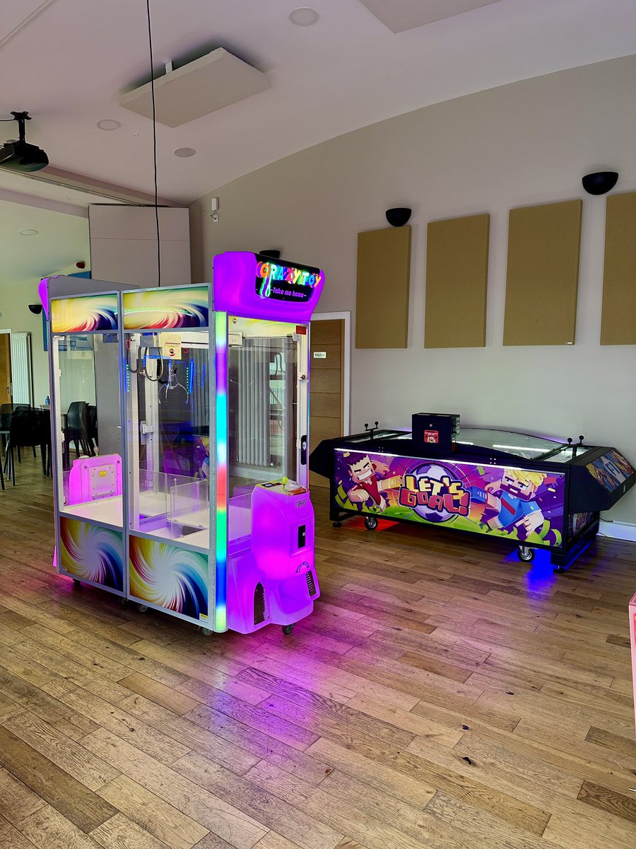 SKCGamingNI's tweet photo. Arcade installation carried out this morning for the largest holiday park on the North Coast. 

Almost ready to go and just in time for Easter!

Give us a call if you need any gaming or amusement equipment for your venue. 

☎️ 0345 500 2468 https://t.co/wutdaiAOGR
