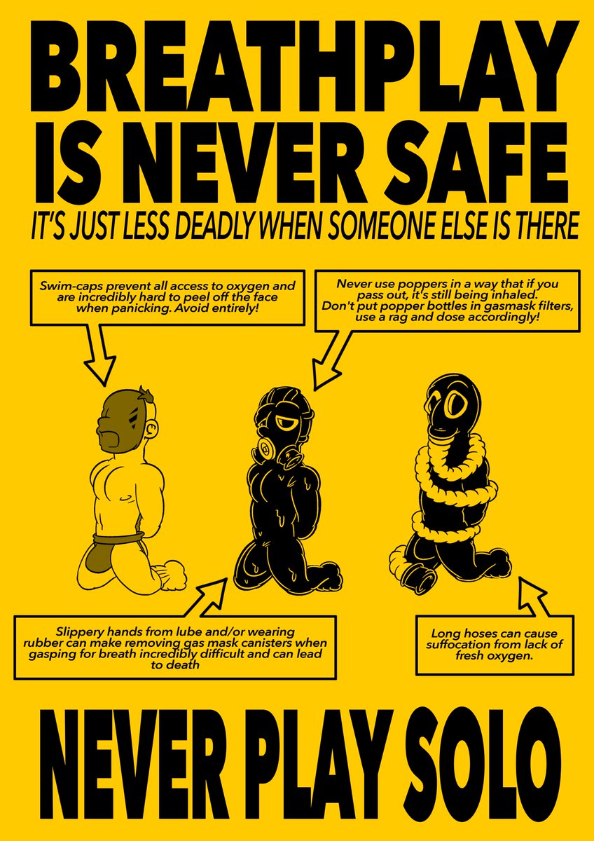 Remember! Breathplay is never safe.
It's just less deadly when someone else is there.
Never play solo!