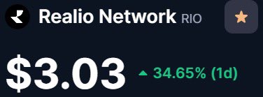 FarisSheikh11's tweet photo. I bought it at $1.5 , 2X on it already in 3 days #RWA 🚀💸🔥 https://t.co/exV8HLgcqd