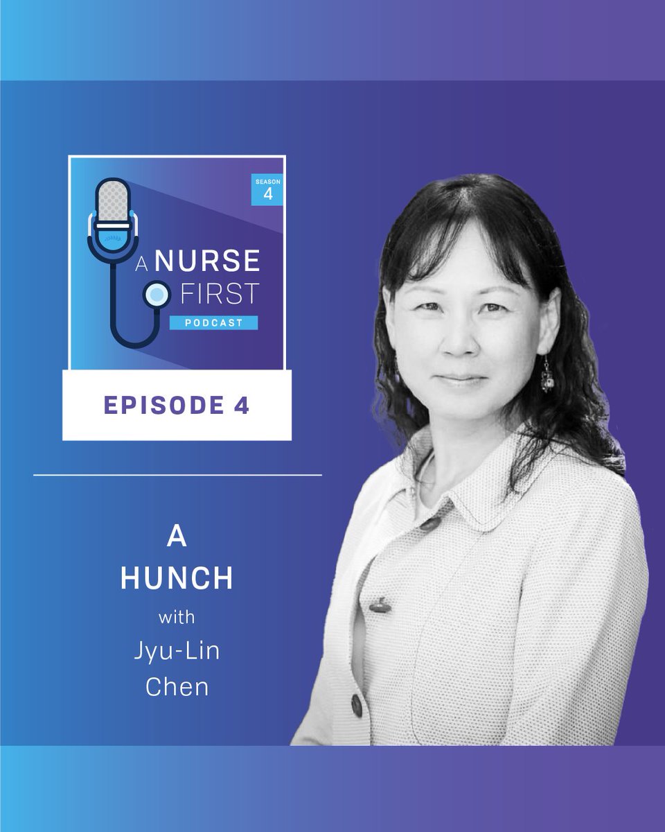 A HUNCH | Nursing passion turned research pioneer! Listen to the latest A Nurse First episode on #NursingCentered to hear Jyu-Lin Chen's inspiring journey to Sigma's 2023 International Nurse Researcher Hall of Fame » bit.ly/4awngNW