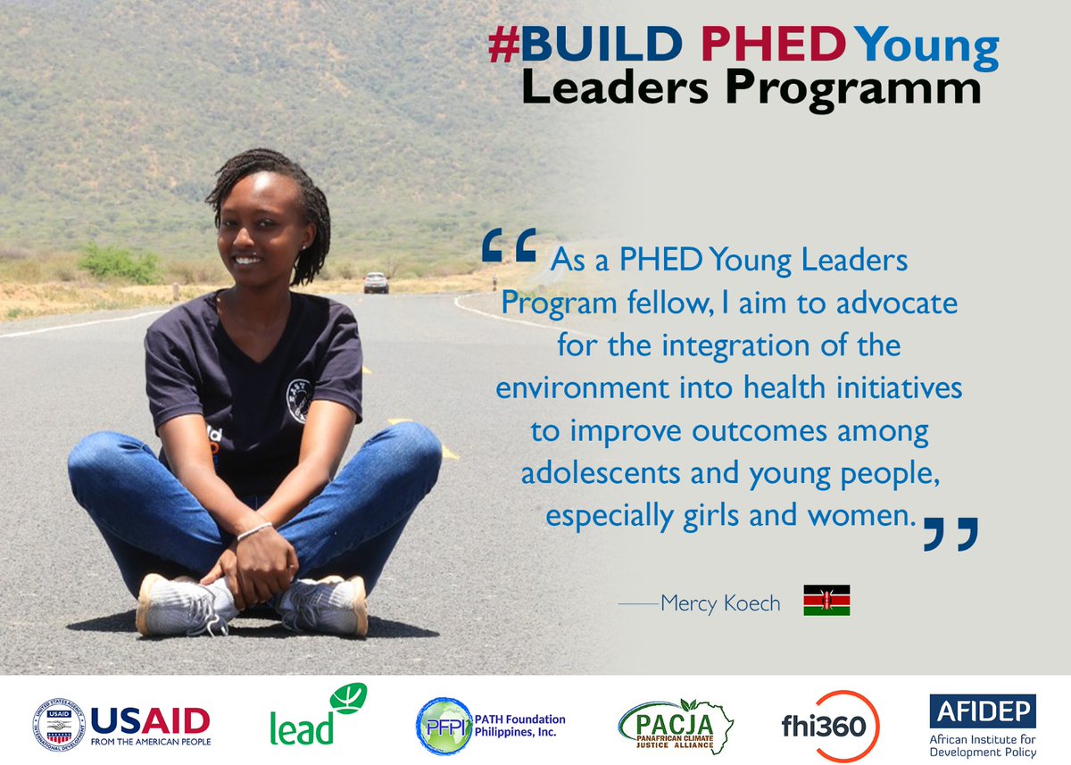 I have learnt the importance of working considering the interconnectedness of our programs. This was through #BUILDProject #PHED Young Leaders Program EA Cohort 2. Looking forward to implementing PHED programs.