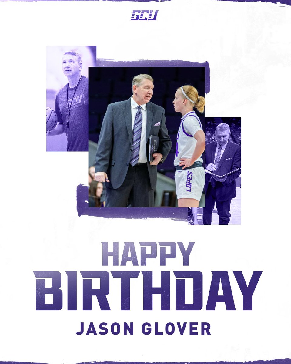 Wishing a happy birthday to coach Glover! 🥳 Have a great day, coach! #LopesUp