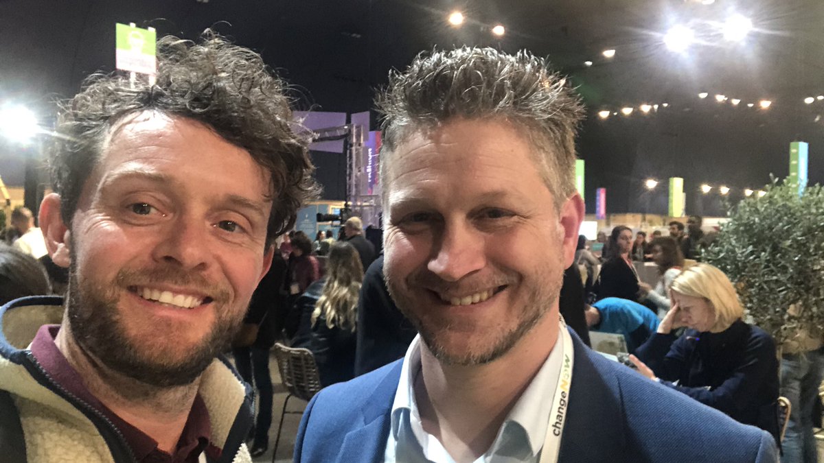 Buzzing to finally meet @koentimmers at #ChangeNow2024

A true Game Changer 💪 📕 

#ClimateActionEdu
