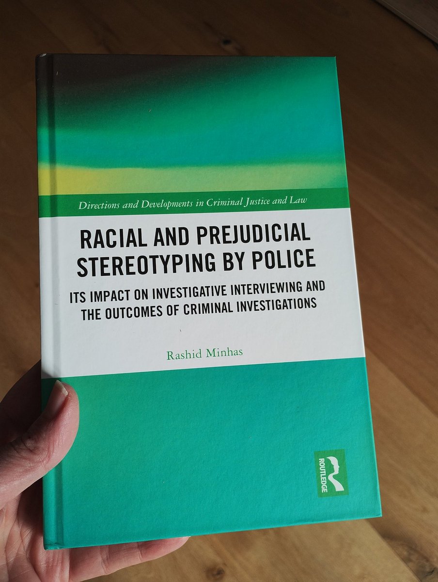 anneliesvrede's tweet photo. Just arrived! Looking forward to reading it @raliminhas! #stereotype #police https://t.co/DaOO96iHYM