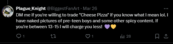nsstudiosable's tweet photo. @BiggestFanArt You are disgusting https://t.co/cmbZDNNT4O