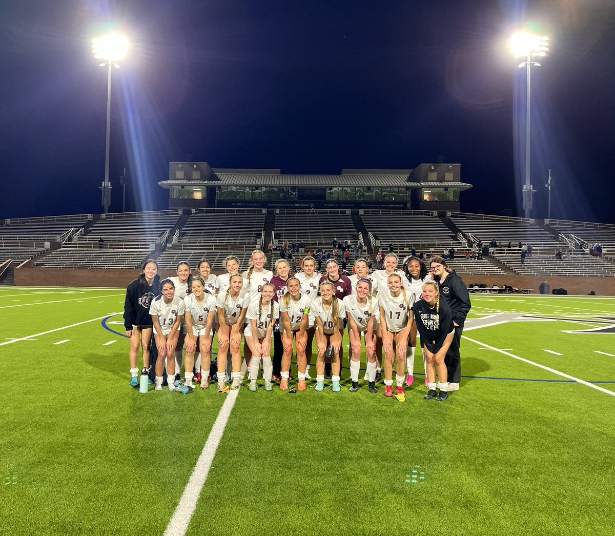 GRHSSoccer's tweet photo. Words aren’t enough to describe last night’s game full of heart, talent, and intensity against Seven Lakes. After being 0-0 for 70+ minutes, we fell short. 1-0 is a tough loss against a worthy opponent, but we are proud of the game we played because we made them work for it. https://t.co/8mnPy0WiHe