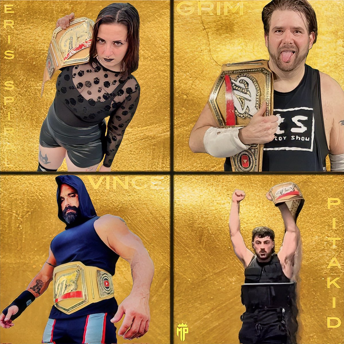 Who’s your pick to win this fatal four way at GRIMAMANIA? Comment below! #gtswrestling
