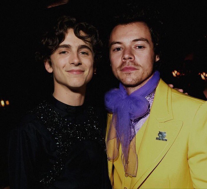 sylvaniannrry's tweet photo. timotheé and harry's friendship being the best; a thread 🥂 https://t.co/iOZaix6TDl