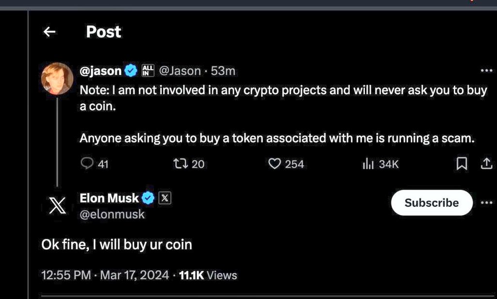 Muhammad7637's tweet photo. @elonmusk I will complain to your mother @mayemusk that you said that I am buying this #jasoncoin but you did not buy it......
@elonmusk 
@ElonMuskAOC 
@mayemusk 
@Jason 
@JasonSol85576 https://t.co/QsqeY6htrf
