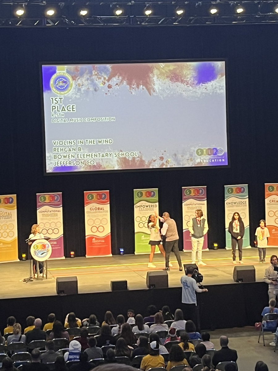 The <a href="/BowenBees/">Bowen Elementary</a> swept Digital Music Composition at <a href="/STLPKentucky/">STLP Kentucky</a> State! Congratulations Taiju and Rehgan!